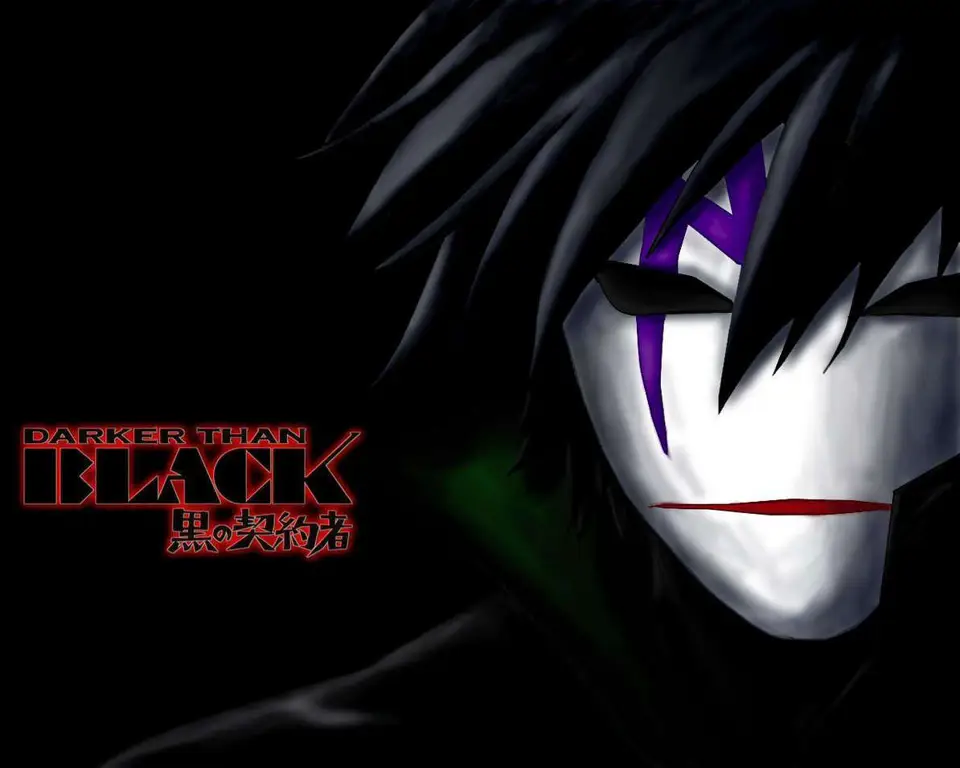 Adegan aksi dari anime Darker than Black