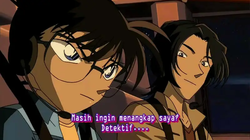 Adegan aksi dalam film Detective Conan Movie 8