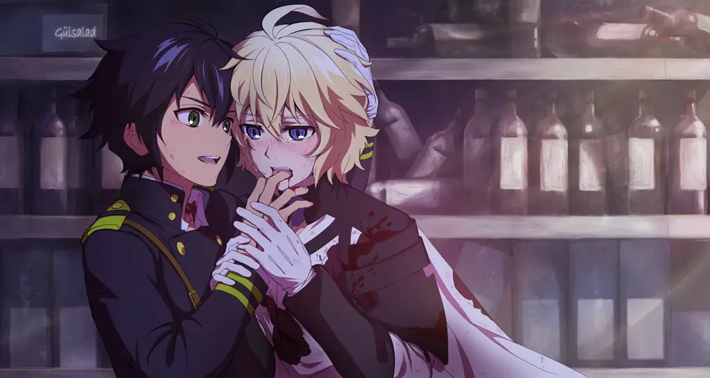 Gambar adegan aksi dari Owari no Seraph