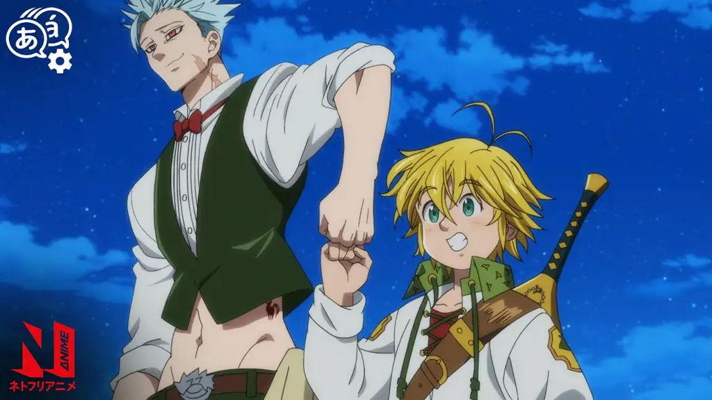 Gambar adegan aksi menegangkan dari Seven Deadly Sins