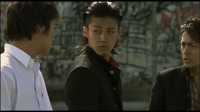 Adegan dari anime Crows Zero