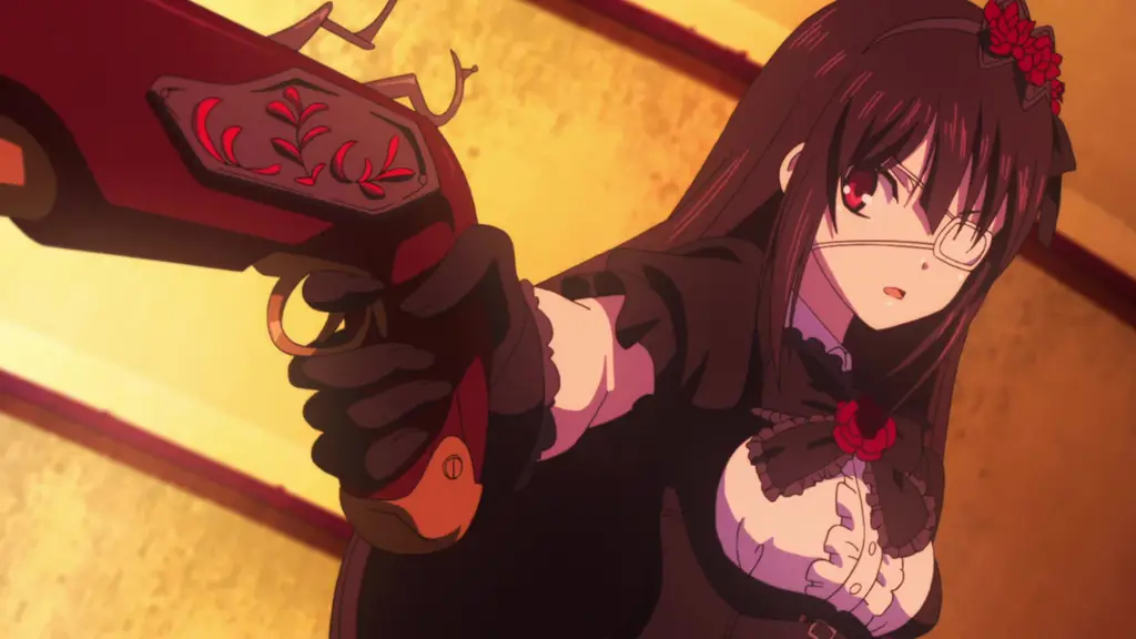 Adegan aksi menegangkan dari Date A Live III Adegan aksi dalam anime Date A Live III
