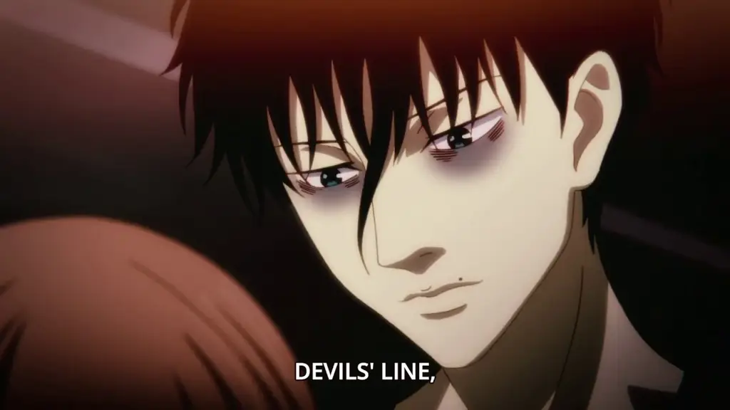 Adegan aksi dalam anime Devils Line