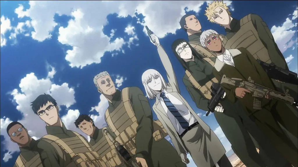 Gambar cuplikan anime Jormungand