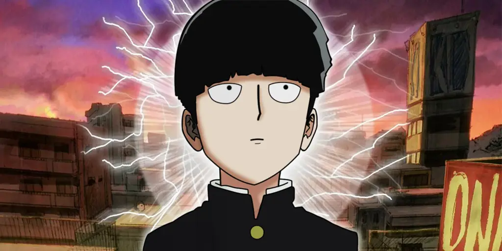 Gambar adegan aksi dari Mob Psycho 100