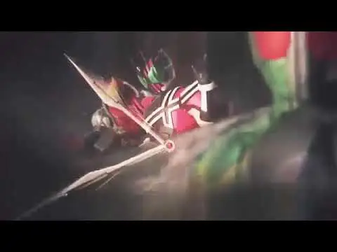 Adegan aksi dalam film Kamen Rider Heisei Generations Forever