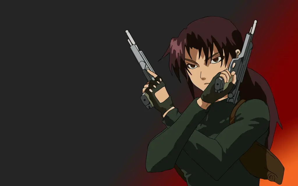 Gambar adegan aksi dari Black Lagoon