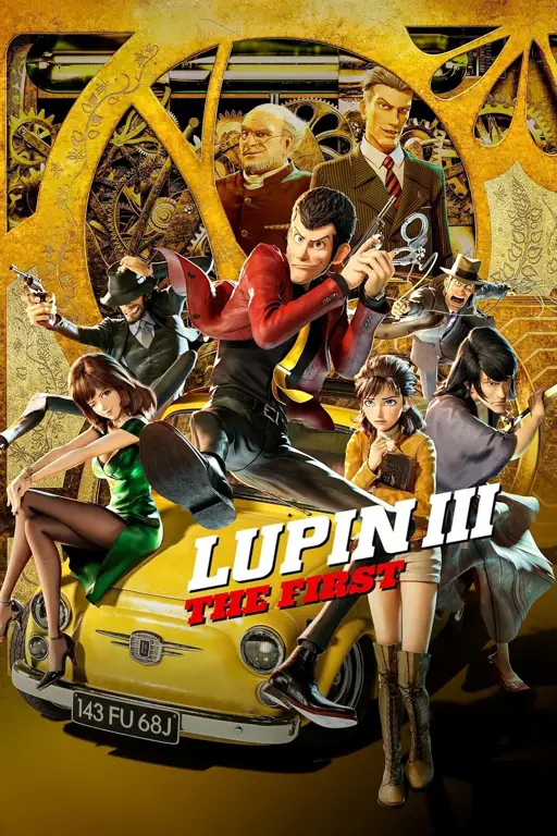 Adegan aksi dari Lupin III