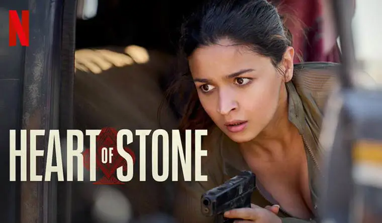 Adegan aksi dalam film Heart of Stone