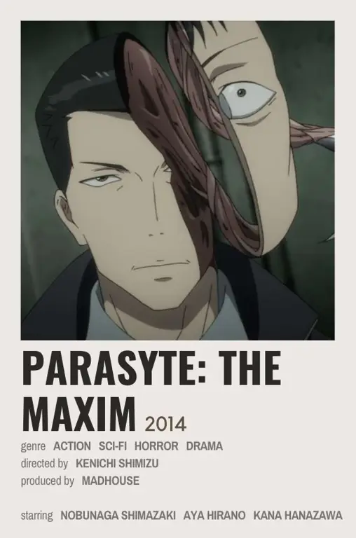 Konsep seni adegan aksi dari Parasyte the Maxim