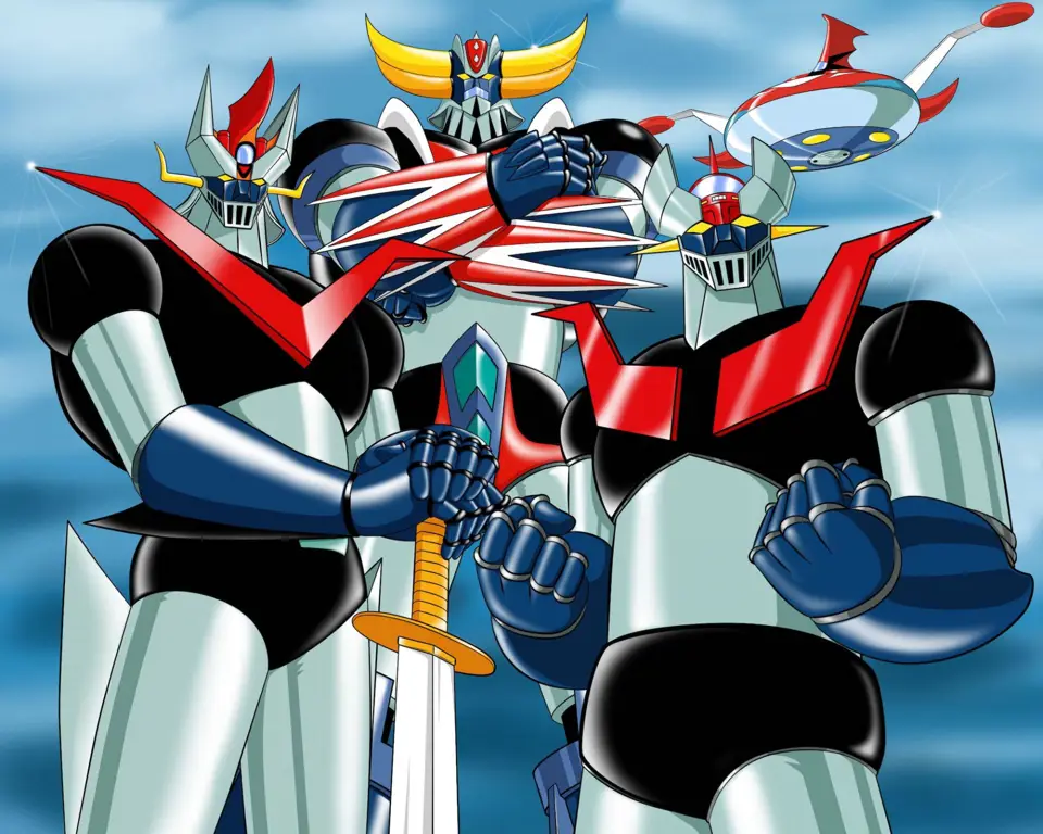 Adegan aksi robot Mazinger Z