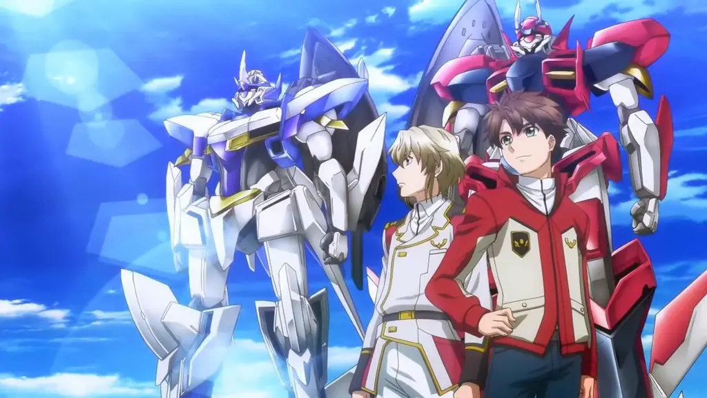 Gambar anime mecha dari Buddy Complex