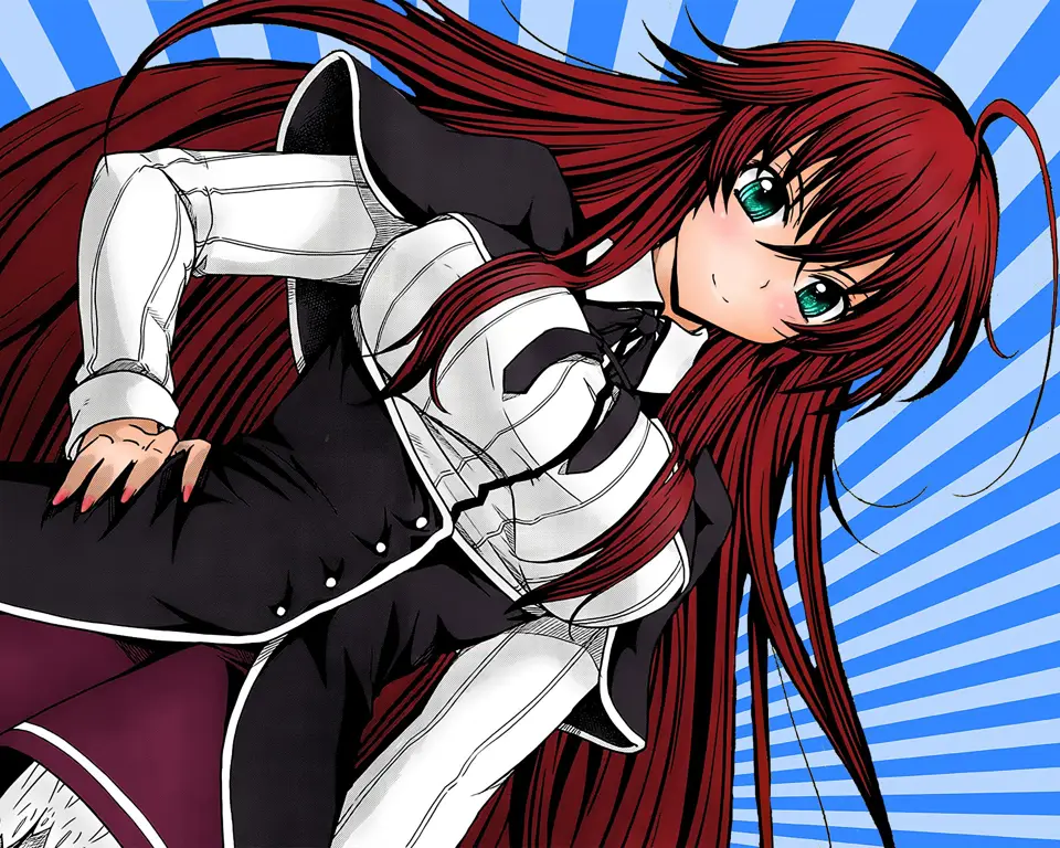 Gambar adegan anime High School DxD Season 1