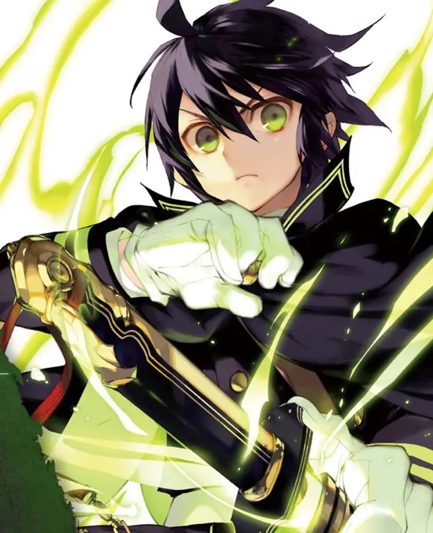 Adegan anime Owari no Seraph yang menegangkan