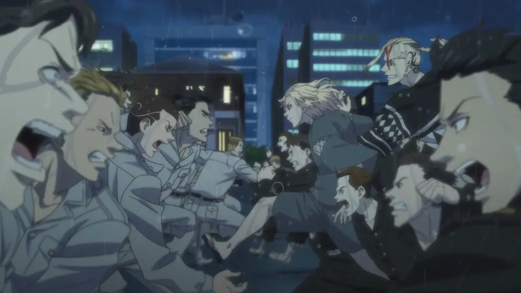 Adegan anime Tokyo Revengers yang menegangkan