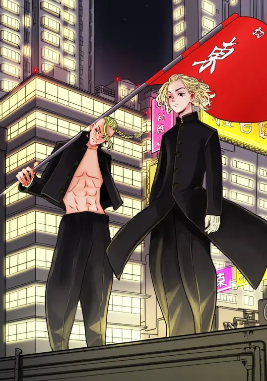 Adegan Aksi Tokyo Revengers Adegan menegangkan dari anime Tokyo Revengers