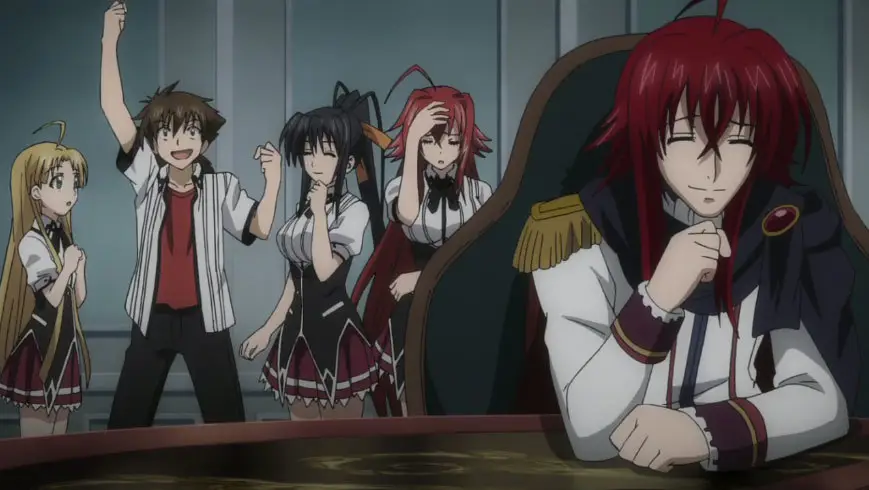 Adegan pertarungan dalam Highschool DxD Season 3