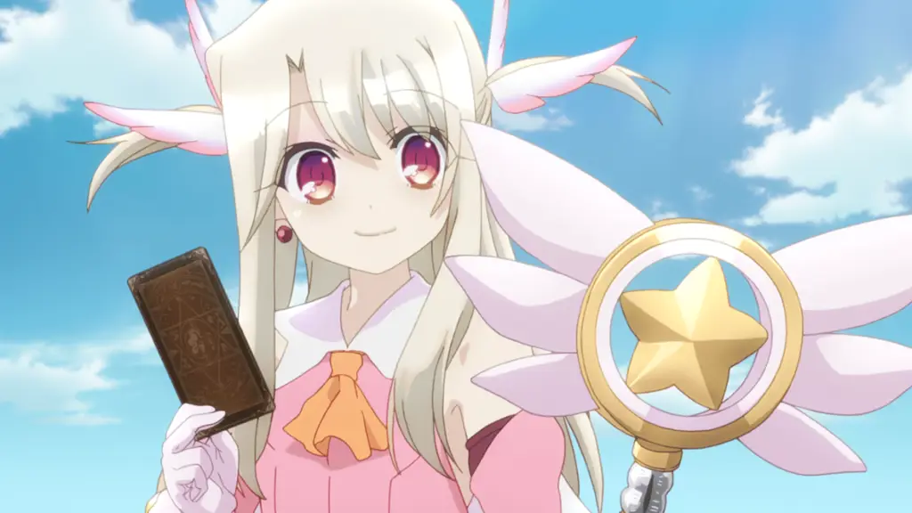 Adegan aksi dalam Fate Kaleid liner Prisma Illya