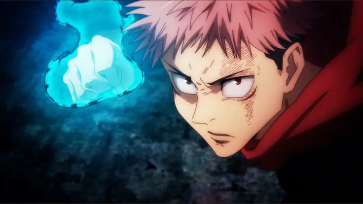 Gambar adegan aksi menegangkan dari Jujutsu Kaisen