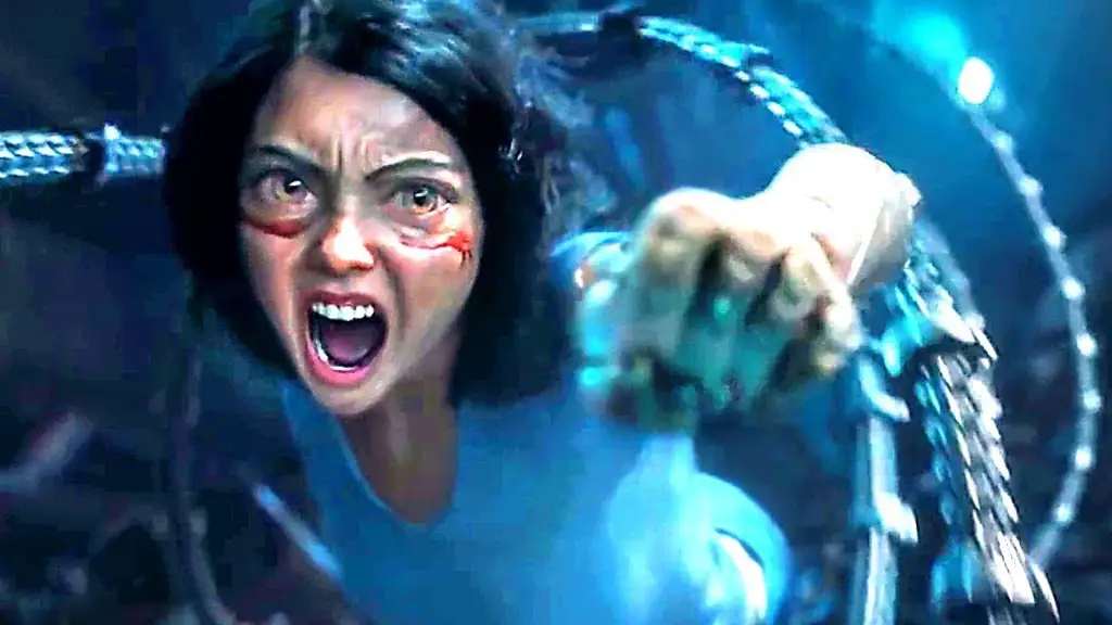 Adegan aksi yang menegangkan dalam film Alita: Battle Angel Adegan aksi dalam film Alita: Battle Angel