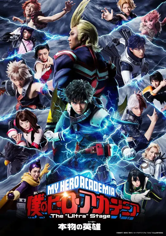 Adegan aksi dalam film My Hero Academia 2: Heroes Rising