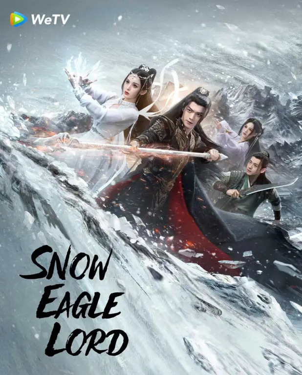 Adegan pertarungan dalam drama Snow Eagle Lord