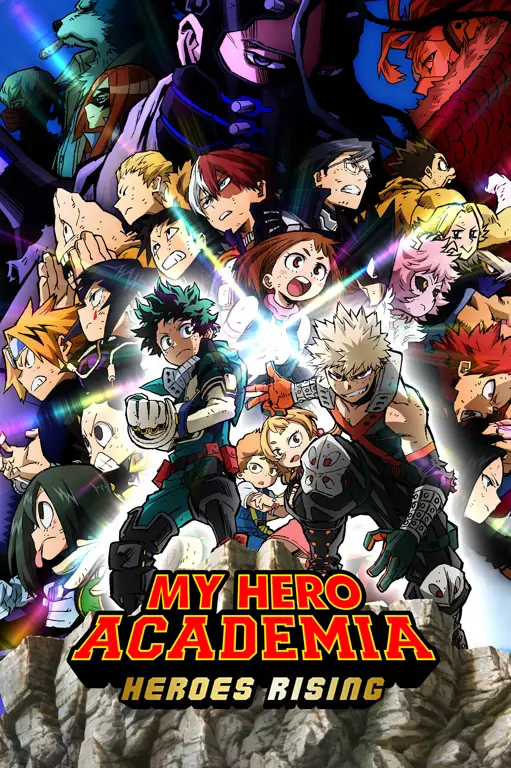 Adegan aksi para karakter My Hero Academia