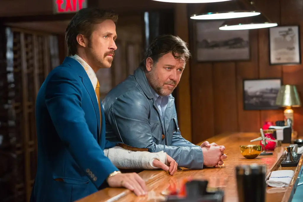 Adegan aksi dari film The Nice Guys