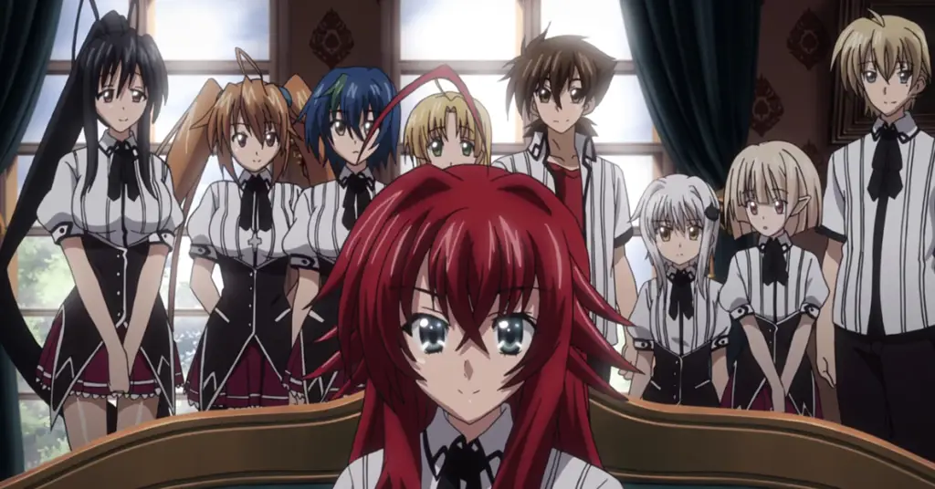 Cuplikan anime High School DxD Season 5