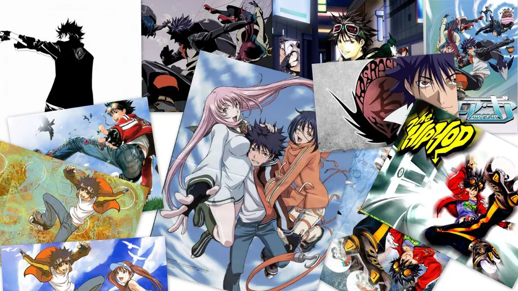 Adegan aksi menegangkan dalam anime Air Gear