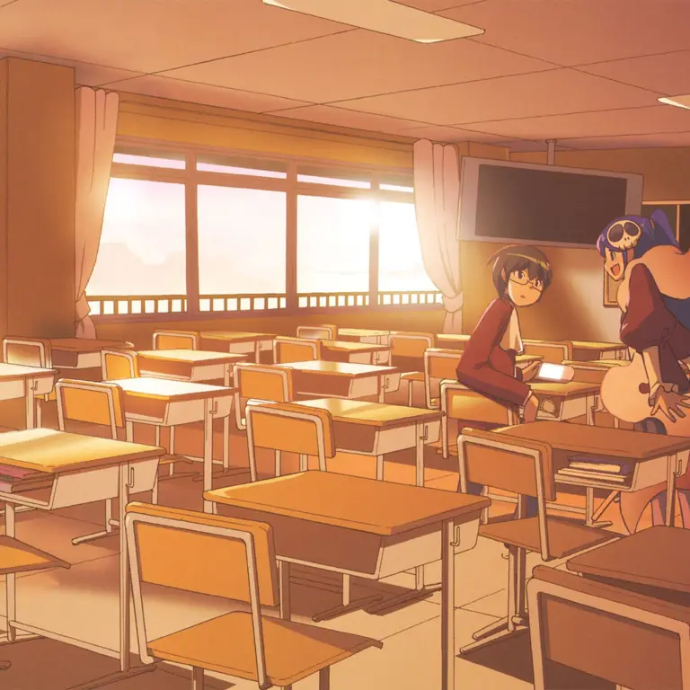 Adegan aman dari anime sekolah