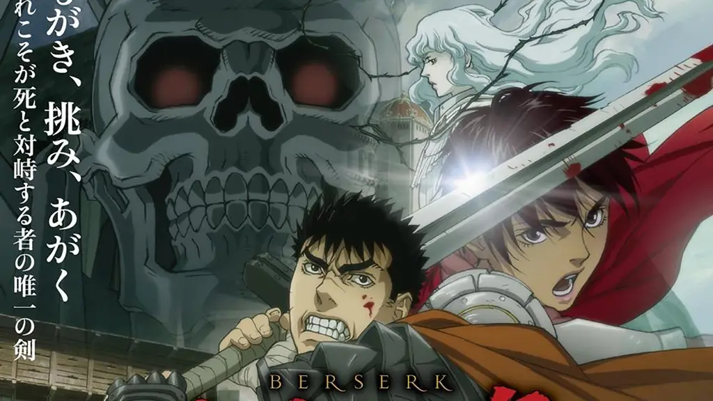 Gambar adegan anime Berserk Golden Age Arc