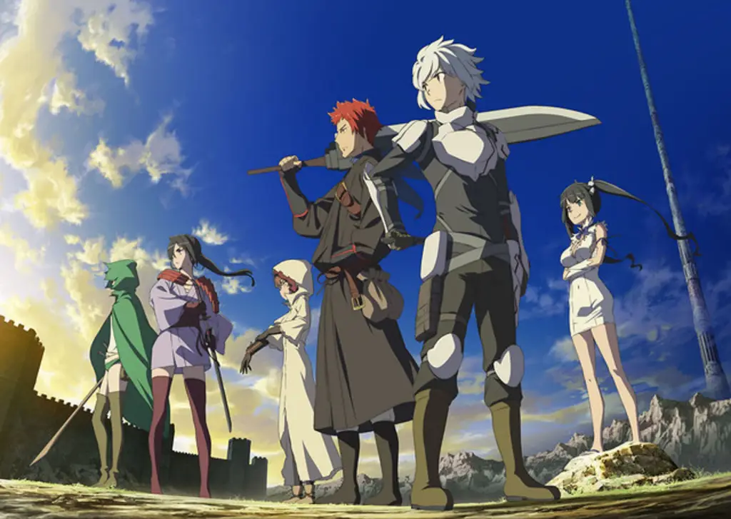 Adegan anime Danmachi yang menarik