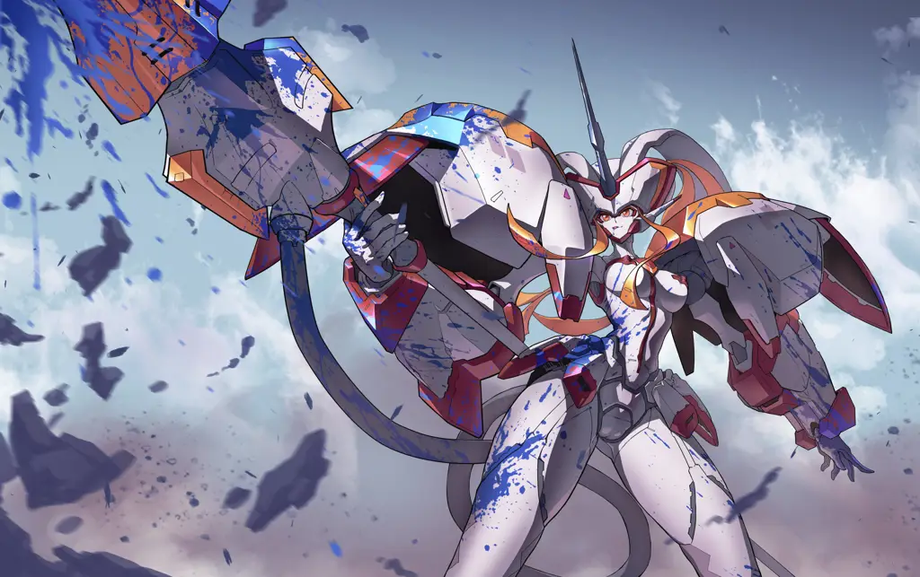 Gambar adegan anime Darling in the Franxx