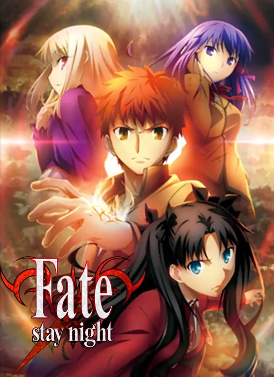 Adegan anime Fate Stay Night yang menegangkan