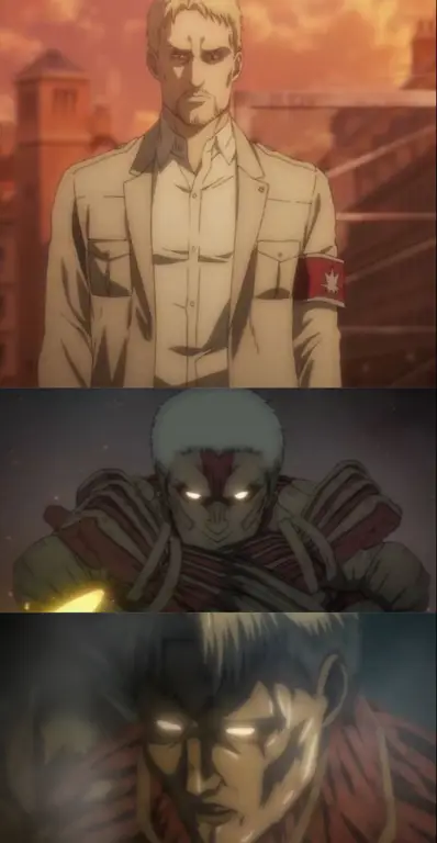 Adegan anime Shingeki no Kyojin yang menegangkan