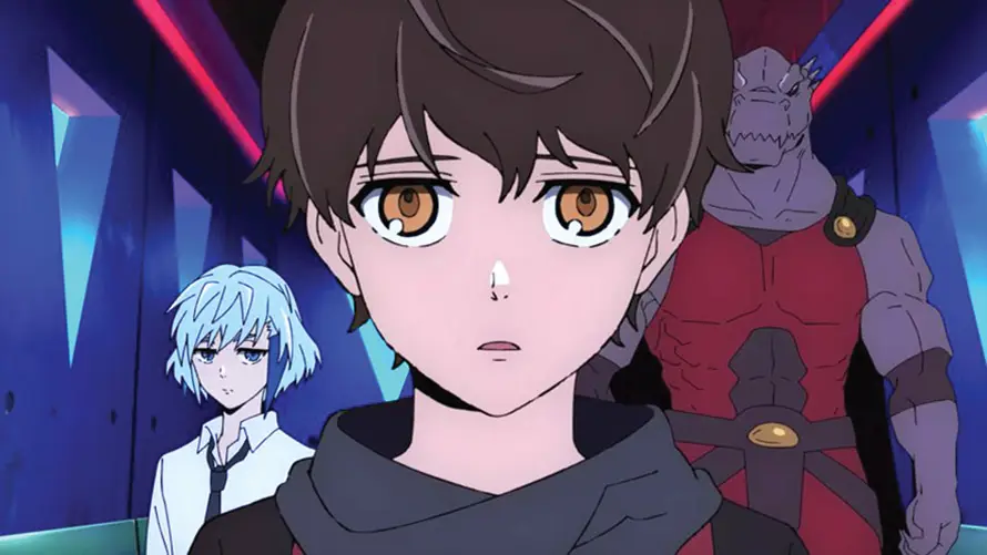 Adegan anime Tower of God yang menegangkan