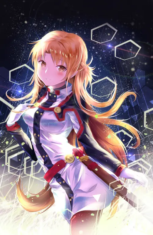 Asuna dalam film Sword Art Online: Ordinal Scale