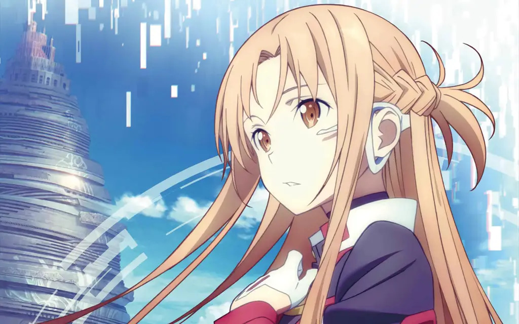 Asuna dalam film Sword Art Online: Ordinal Scale