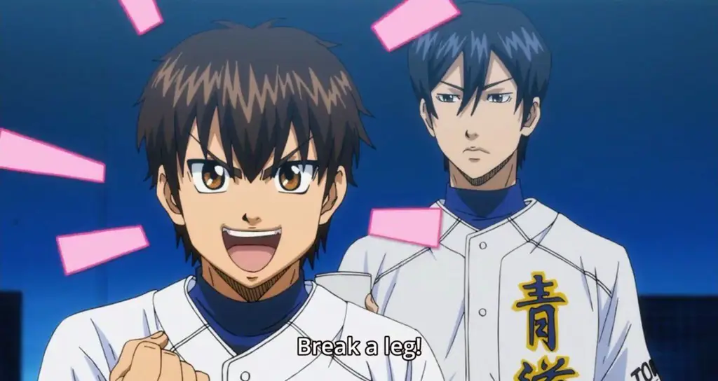 Gambar cuplikan anime Ace of Diamond