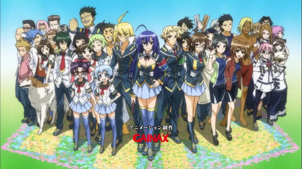 Cuplikan anime Medaka Box