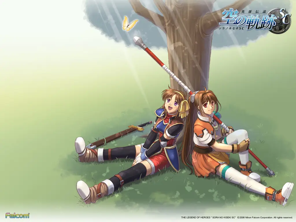 Ilustrasi anime Trails in the Sky