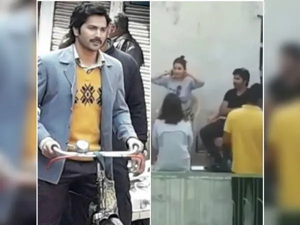 Varun Dhawan dan Anushka Sharma dalam film Sui Dhaga