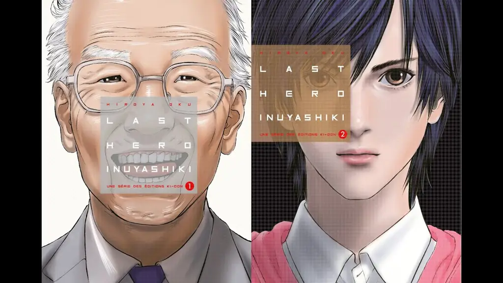 Gambar adegan dari manga Inuyashiki karya Hiroya Oku