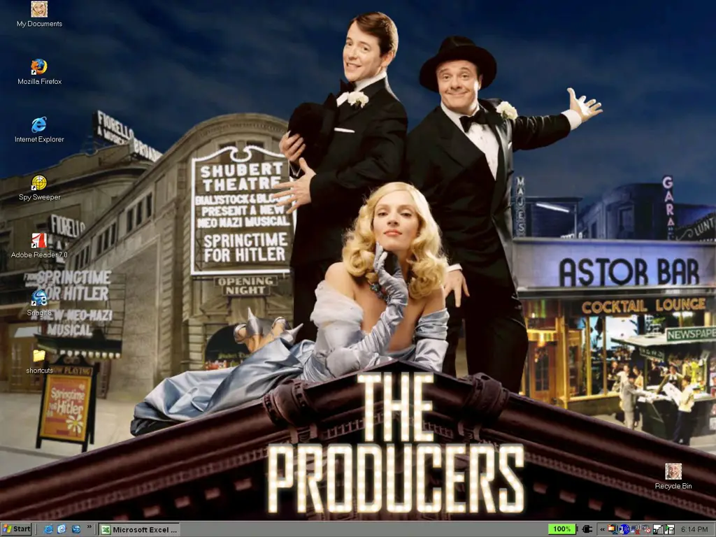 Sutradara dan pemain dalam film The Producers