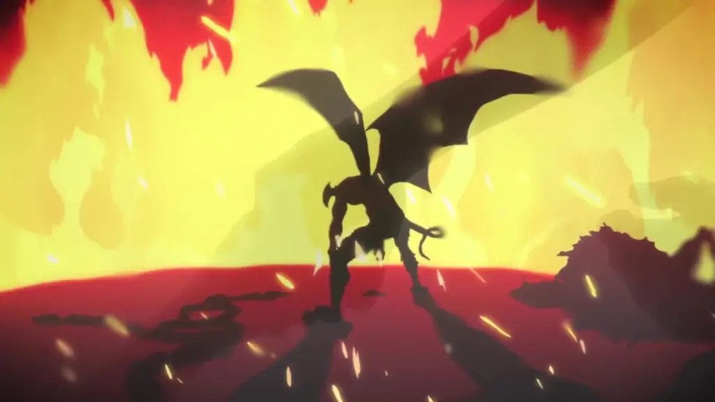 Gambar adegan dari anime Devilman Crybaby