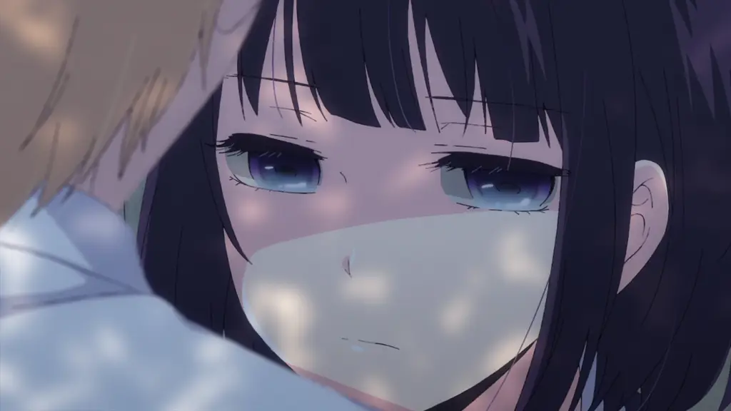 Gambar adegan emosional dari Kuzu no Honkai