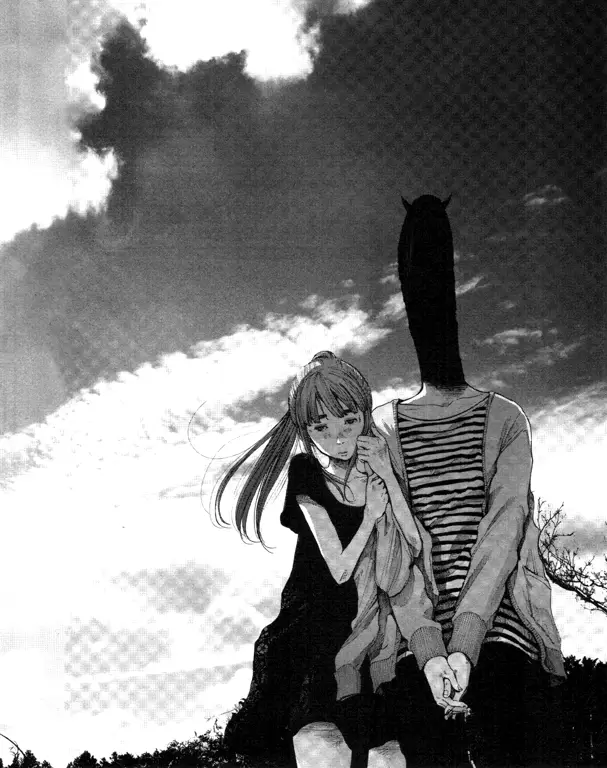 Gambar adegan emosional dari manga Punpun