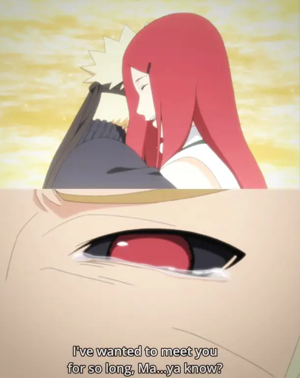 Gambar adegan emosional dari Naruto Shippuden episode 246