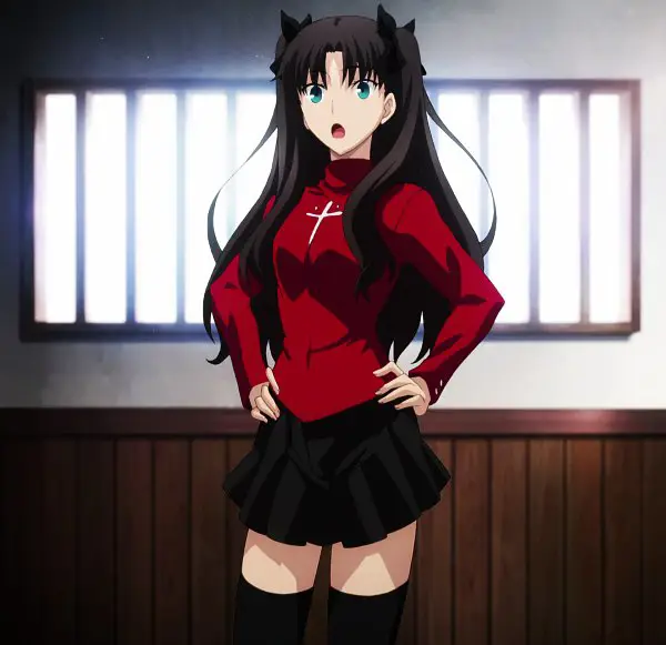 Gambar adegan dari anime Fate/Stay Night